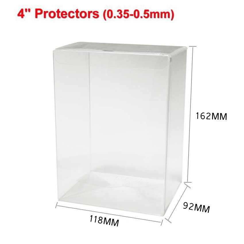 V2 Premium Protectors for Funko POP! figures (4 Inch) [0.50MM]