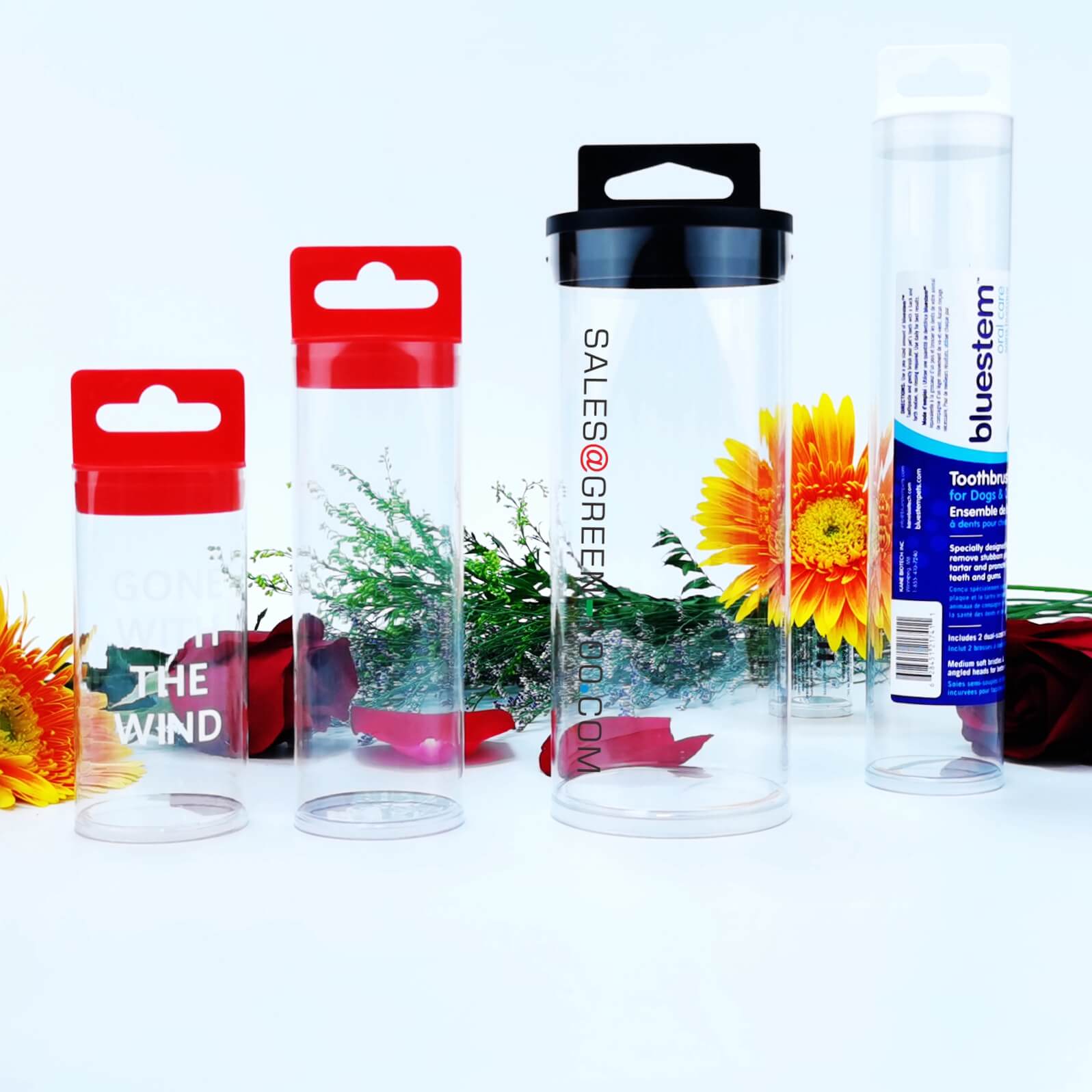 IMGallaggio in tubo diProduttore di imballaggi trasparenti personalizzatiManufacturer Thick-walled plastic tube packaging