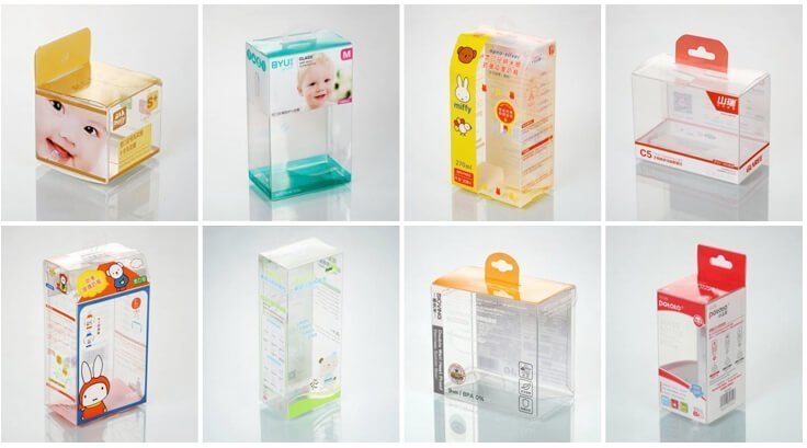 clear PVC box packaging