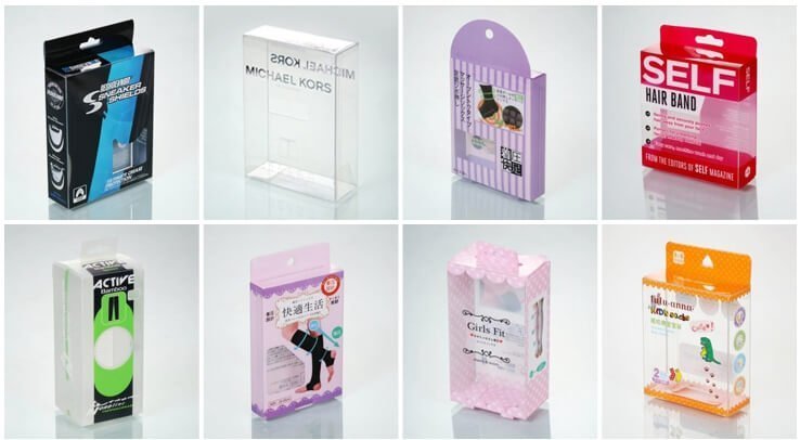 Transparent Plastic boxes 4