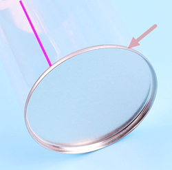 sealed bottom clear plastic round tubes Tinplate co - Custom Transparent Packaging Manufacturer