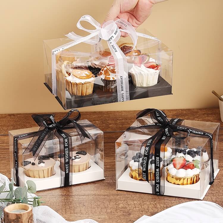 transparent cake boxes 6 - Custom Transparent Packaging Manufacturer