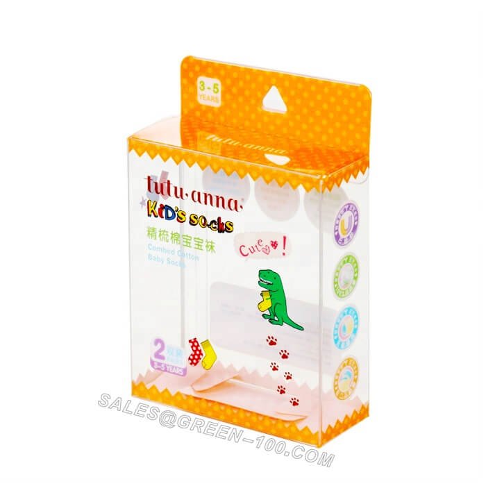 Flat Folding Clear PVC Box 10 flat folding clear pvc box