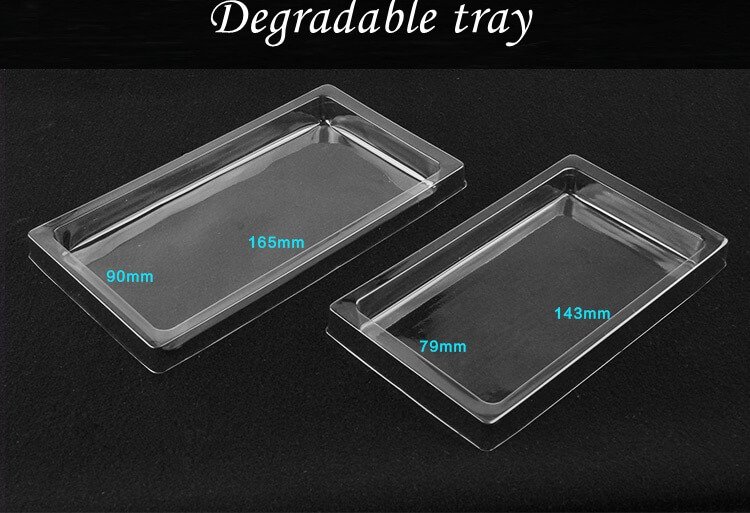 Environmental protection transparent plastic box with hook mobile phone case packaging + sticker