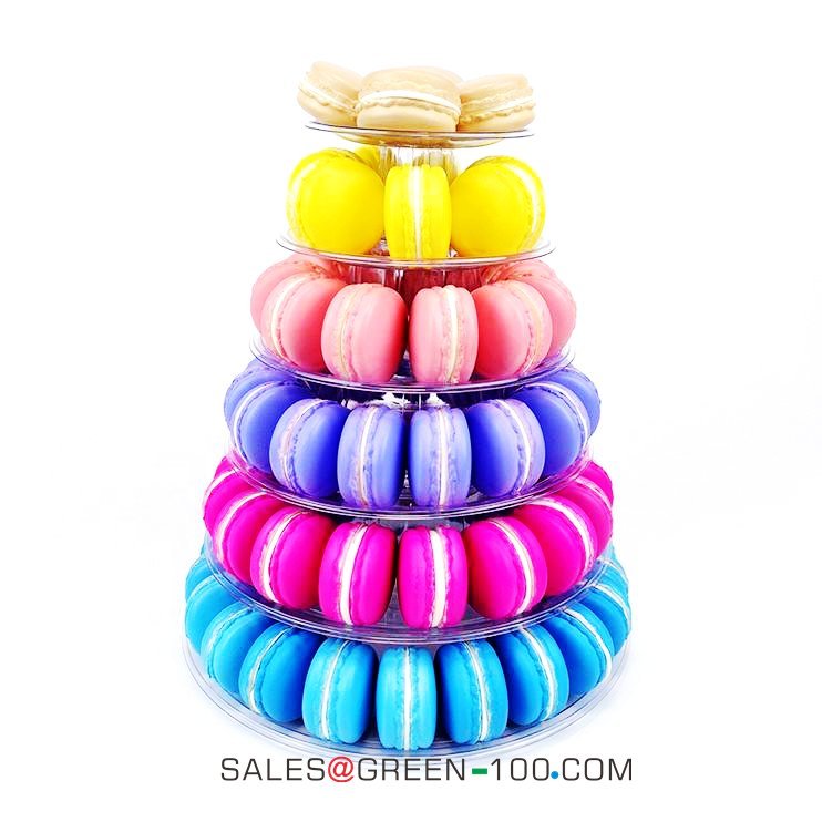 6 tier macaron tower