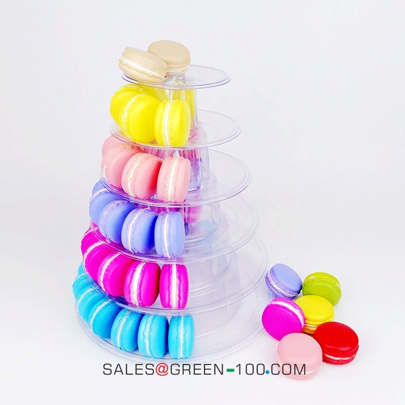 6 tier macaron tower