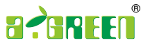 logotipo de embalaje verde