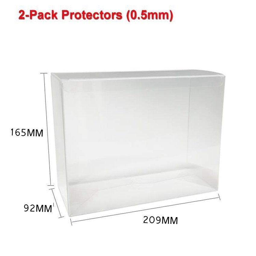 10 Box Protectors for FUNKO FABRIKATIONS  Clear Custom Made Display Cases PET